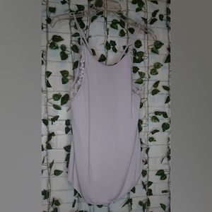 Lilac Wilfred Cross-back Sleeveless Top